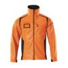 ACCELERATE SAFE SOFTSHELL JACKET HI-VISORANGE/DARK NAVY (S) thumbnail-0