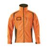 ACCELERATE SAFE SOFTSHELL JACKET HI-VISORANGE/MOSS GREEN (S) thumbnail-0