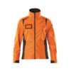 ACCELERATE SAFE SOFTSHELL JACKET HI-VISORANGE/DARK ANTHRACITE (XS) thumbnail-0