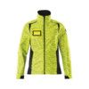 ACCELERATE SAFE SOFTSHELL JACKET HI-VISYELLOW/DARK NAVY (XS) thumbnail-0