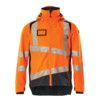 ACCELERATE SAFE OUTER SHELL JACKET HI-VISORANGE/DARK NAVY (S) thumbnail-0