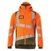 ACCELERATE SAFE OUTER SHELL JACKET HI-VISORANGE/MOSS GREEN (S) thumbnail-0