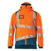 ACCELERATE SAFE WINTER JACKET HI-VIS ORANGE/DARKPETROLEUM (S) thumbnail-0