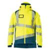 ACCELERATE SAFE WINTER JACKET HI-VIS YELLOW/DARKPETROLEUM (S) thumbnail-0