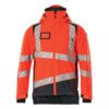 ACCELERATE SAFE WINTER JACKET HI-VIS RED/DARKNAVY (S) thumbnail-0