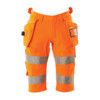 ACCELERATE SAFE SHORTS, LONG, WITH HOLSTERPOCKETS HI-VIS ORANGE (W28.5) thumbnail-0