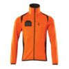 ACCELERATE SAFE FLEECE JUMPER WITH ZIPPER HI-VISORANGE/DARK ANTHRACITE (3XL) thumbnail-0