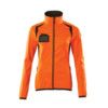 ACCELERATE SAFE FLEECE JUMPER WITH ZIPPER HI-VISORANGE/DARK ANTHRACITE (XS) thumbnail-0