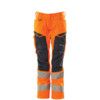 ACCELERATE SAFE TROUSERS WITH KNEEPAD POCKETSHI-VIS ORANGE/DARK NAVY (L30W29) thumbnail-0