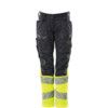 ACCELERATE SAFE TROUSERS WITH KNEEPAD POCKETSDARK NAVY/HI-VIS YELLOW (L30W29) thumbnail-0