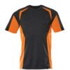 ACCELERATE SAFE T-SHIRT DARK NAVY/HI-VIS ORANGE(XS) thumbnail-0