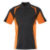 ACCELERATE SAFE POLO SHIRT DARK NAVY/HI-VISORANGE (XS) thumbnail-0