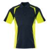 ACCELERATE SAFE POLO SHIRT DARK NAVY/HI-VISYELLOW (XS) thumbnail-0