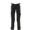 TROUSERS WITH KNEEPAD POCKETS BLACK (L30W42.5) thumbnail-0