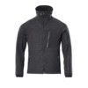 KNITTED JACKET WITH ZIPPER BLACK (M) thumbnail-0