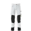 TROUSERS WITH KNEEPAD POCKETS WHITE (L30W36.5) thumbnail-0