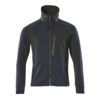 SWEATSHIRT WITH ZIPPER DARK NAVY/BLACK (M) thumbnail-0