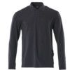 MANILA POLO SHIRT, LONG-SLEEVED GRAPHITE BLUE (XS) thumbnail-0