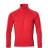 NANTES SWEATSHIRT WITH HALF ZIP RED (XS) thumbnail-0