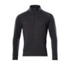 NANTES SWEATSHIRT WITH HALF ZIP BLACK (XS) thumbnail-0