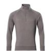 NANTES SWEATSHIRT WITH HALF ZIP ANTHRACITE (XS) thumbnail-0