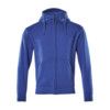 GIMONT HOODIE WITH ZIPPER ROYAL (XS) thumbnail-0