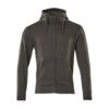 GIMONT HOODIE WITH ZIPPER DARK ANTHRACITE (XS) thumbnail-0