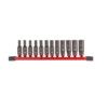 1/4"SQ DRIVE; SHOCKWAVE IMPACT SOCKET SET 4-13mm DEEP II (12PC) thumbnail-0