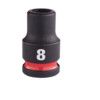 3/8"SQ DRIVE; SHOCKWAVE IMPACT SOCKET 8mm STD-II thumbnail-0