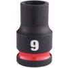 3/8"SQ DRIVE; SHOCKWAVE IMPACT SOCKET 9mm STD-II thumbnail-0