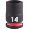 3/8"SQ DRIVE; SHOCKWAVE IMPACT SOCKET 14mm STD-II thumbnail-0