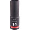 3/8"SQ DRIVE; SHOCKWAVE IMPACT SOCKET 14mm DEEP-II thumbnail-0