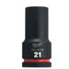 3/4"SQ DRIVE; SHOCKWAVE IMPACT SOCKET 21mm DEEP-II thumbnail-0