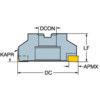 RA215-A102R38-25M PLUNGE MILLING CUTTER thumbnail-0