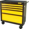 Roller Cabinet, FATMAX®, Black/Yellow, 5-Drawers, 900 x 450mm thumbnail-0