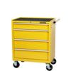 Roller Cabinet, Yellow, 4-Drawers, 685mm thumbnail-0