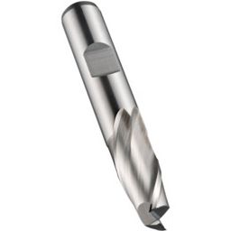 Series C110 HSCo 2 Flute Flatted Shank Slot Drill - DIN 327D - Metric  thumbnail-0