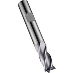 Series S944 Carbide 4 Flute Flatted Shank End Mill - TiALN Coated - Metric  thumbnail-1