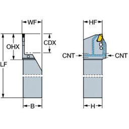 QD-RFK CoroCutⓇ QD Shank Tool For Parting And Grooving thumbnail-0