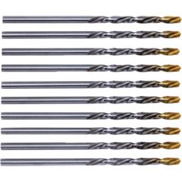 9651 Series HSS Straight Shank TiN Tipped Jobber Drills (Metric) thumbnail-0