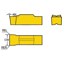 N123M1 CoroCutⓇ 1-2 Grooving Inserts Grade 4325 thumbnail-0