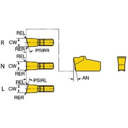 L151.2 T-MaxⓇ Q-Cut Parting Inserts thumbnail-0