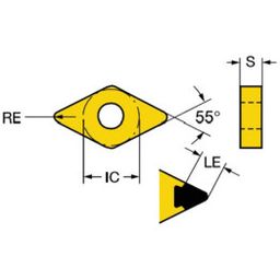 DNGA Turning Inserts Grade 7025 thumbnail-0