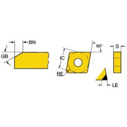 CNGA Turning Inserts Grade 7105 thumbnail-0