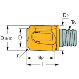 MM HR Inserts, Grade IC908 thumbnail-1