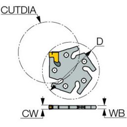 ADMP D45 Parting And Grooving Adaptors   thumbnail-1