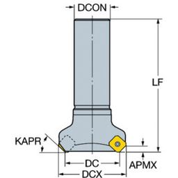 R245 CoroMillⓇ 245 Face Milling Cutter thumbnail-0