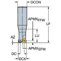 R300 CoroMillⓇ 300 Face Milling Cutter thumbnail-0