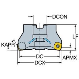 R365 CoroMillⓇ 365 Face Milling Cutter thumbnail-0