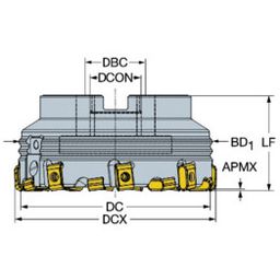 425 CoroMillⓇ 425 Face Milling Cutter thumbnail-0